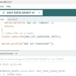 How to connect ESP32 to AWS IoT Core using MQTT