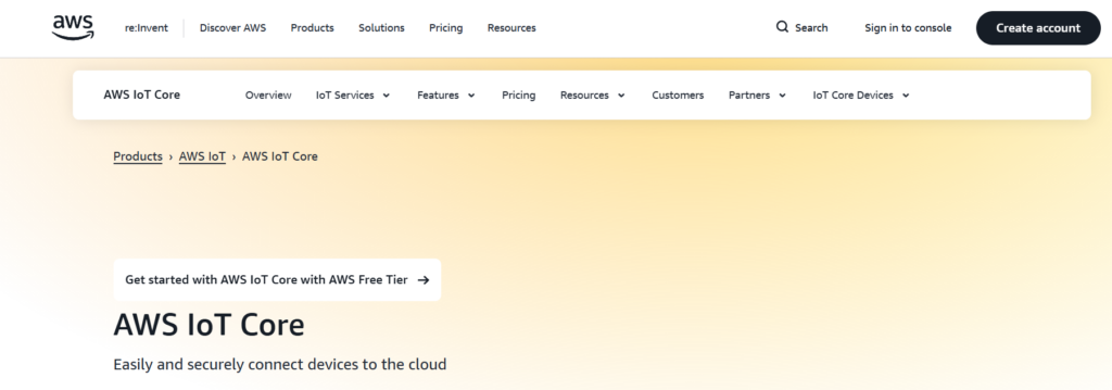Getting started with AWS IoT Core