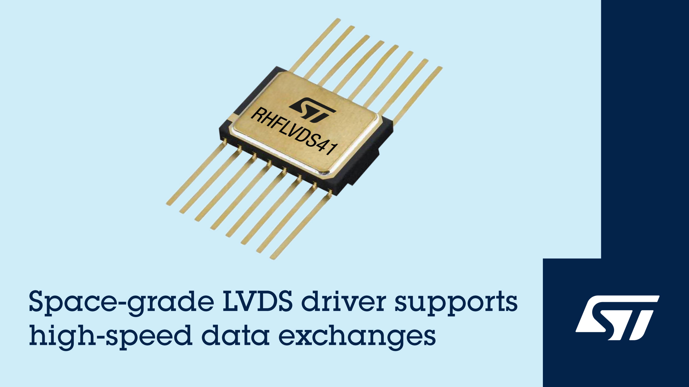 STMicroelectronics announces low-voltage differential driver for high ...