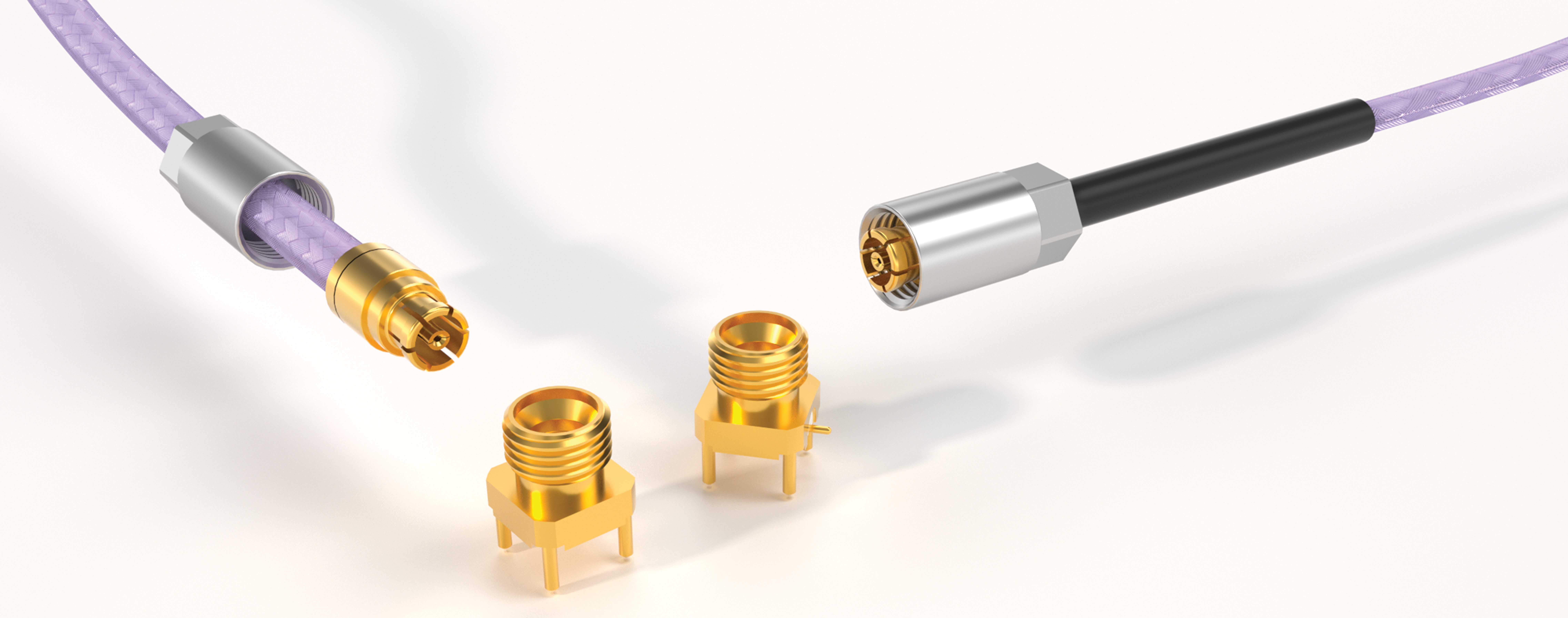 Samtech Rf Samtec adds threaded RF connectors for vibration resistance